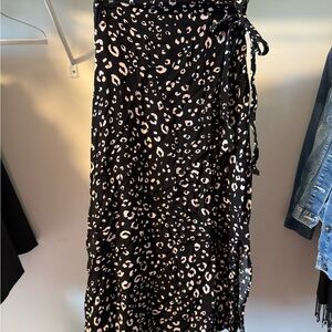 Seraphine Print Wrap Skirt